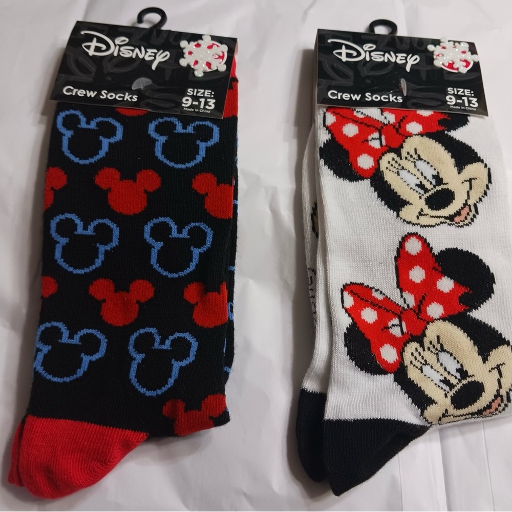 Disney Mickey & Minnie Mouse Socks